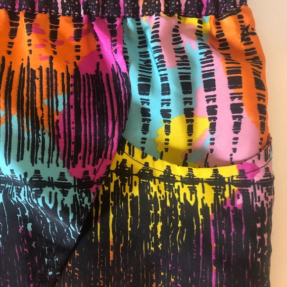 Roxy Multicolor Mini Skirt - Picture 6 of 8